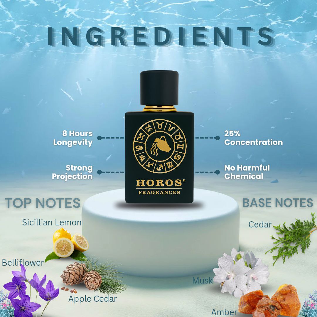 Aquarius Luxury Zodiac Perfume